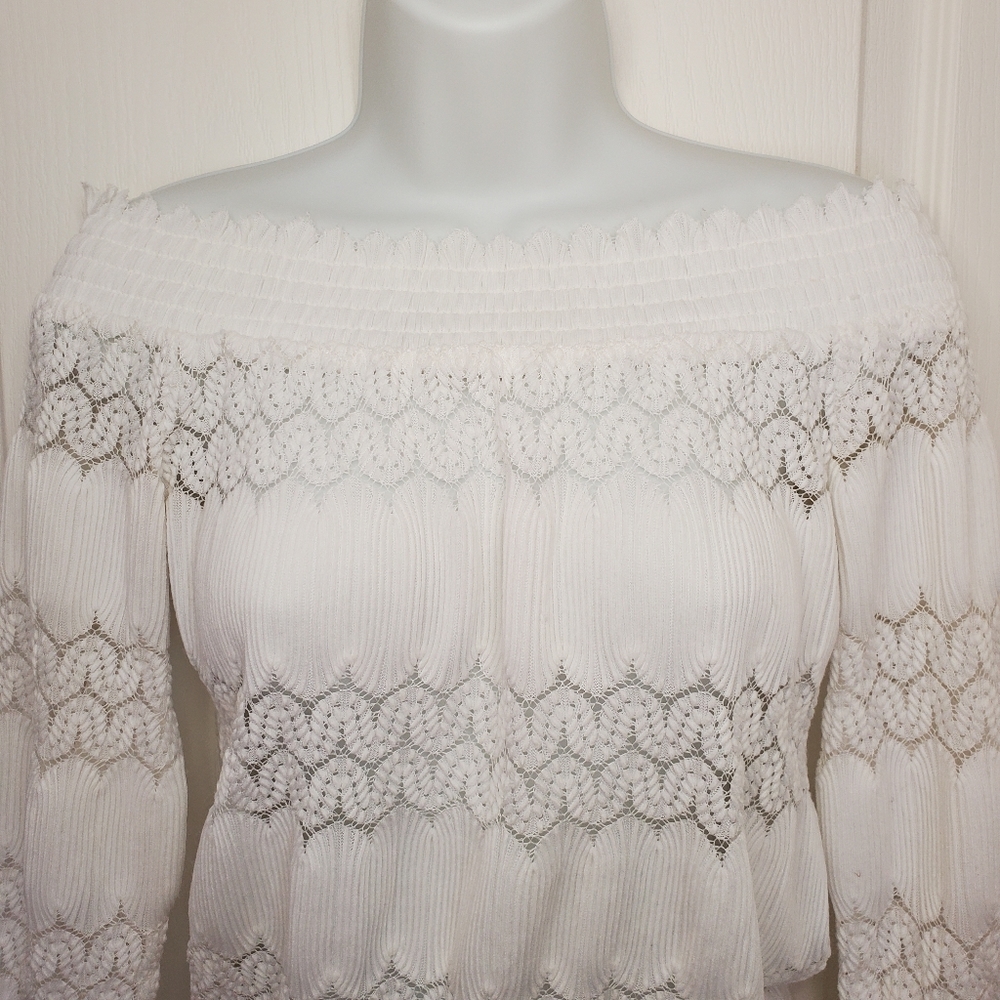 Dynamite Off Shoulder Ruffle Blouse - Picture 5 of 7